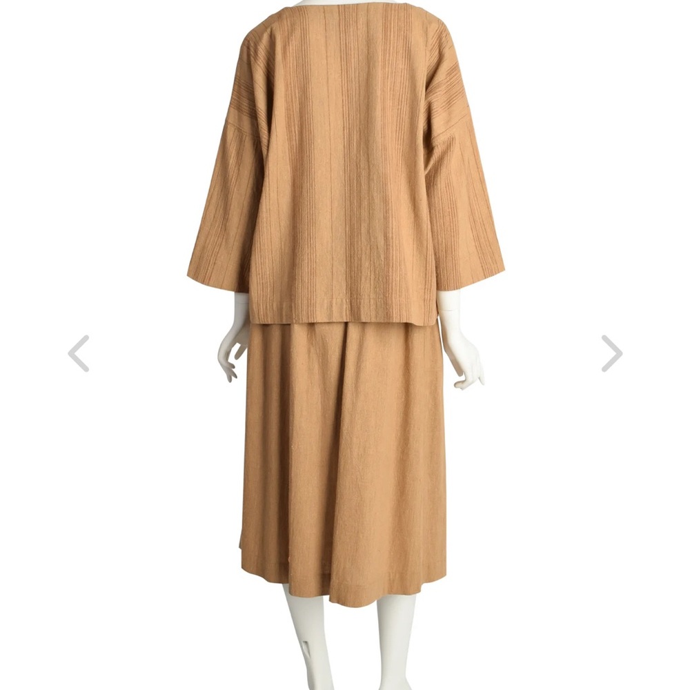 EUC Vintage1980’s Issey Miyake Plantation outfit. cotton linen - Picture 9 of 10